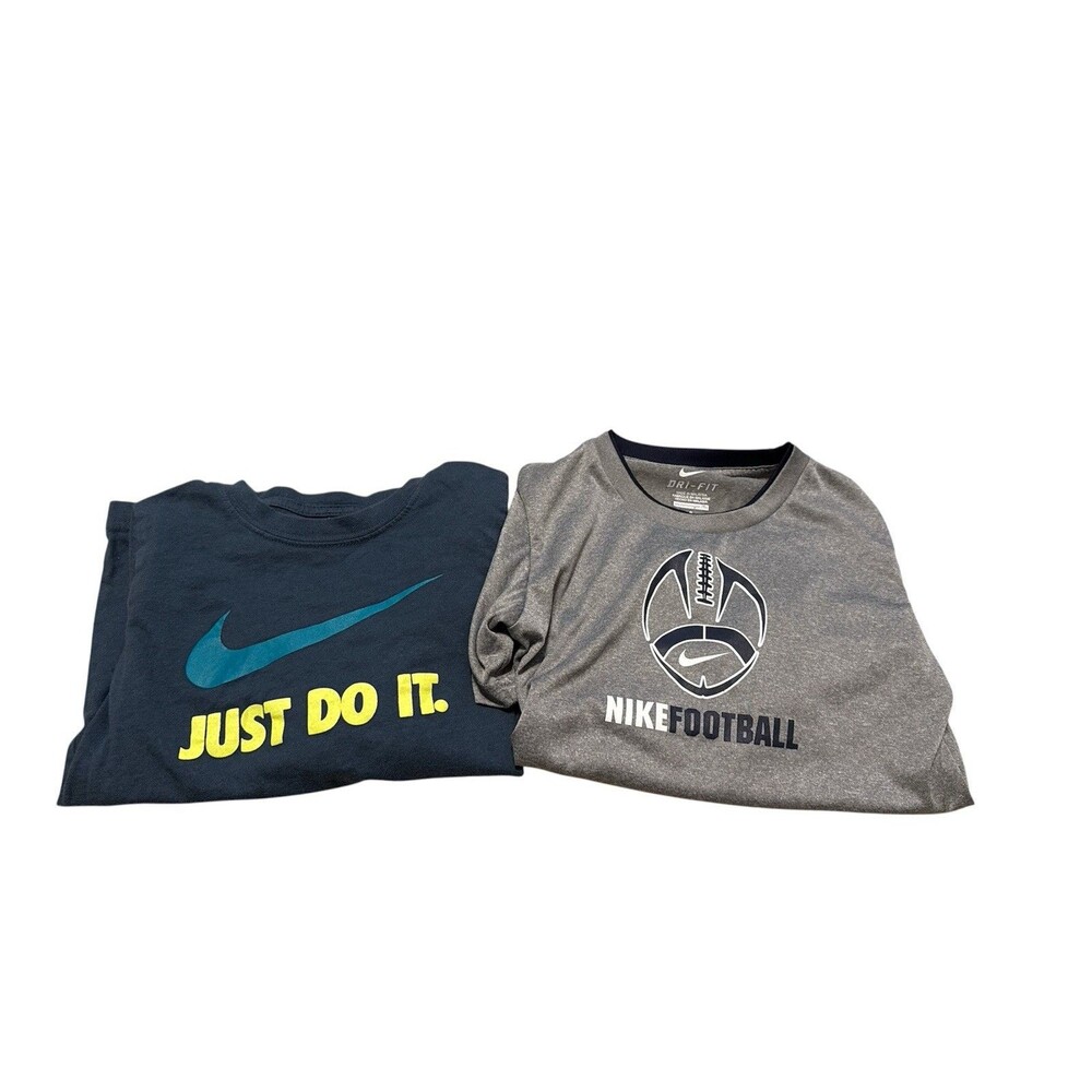 Two Nike Boys Long Sleeve Shirts Size 6